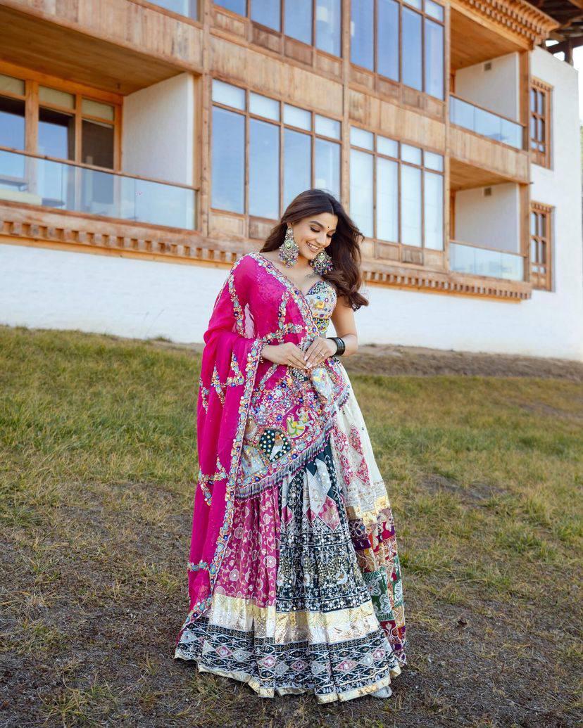 AK 046 Muslin Cotton Wear Designer Lehenga Choli Wholesale Shop In Surat